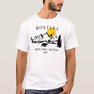 T-shirt Voyage personnalisé en montagne