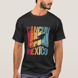 T-shirt Voyage plongée en apnée à Cancun au Mexique Incroy