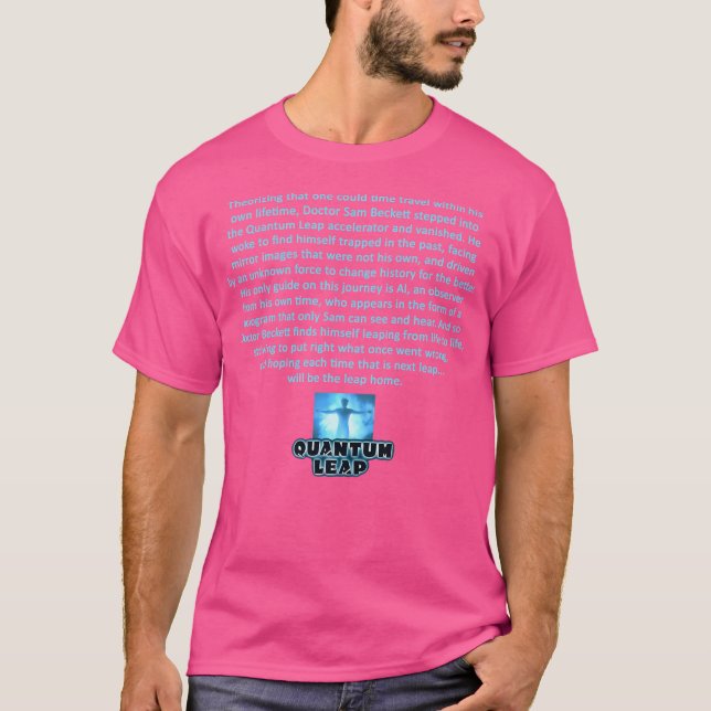 T-shirt Voyage Quantum Leap Dans Sa Propre Vie (Devant)