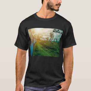 T-shirt Voyage Relaxant en Train Scénique Paysage Montagna