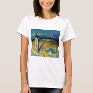 T-shirt Voyage Rétro New York City Empire State Building