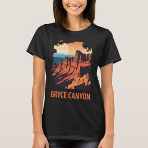 T-shirt Voyage Rouge dans le Parc national de Bryce Canyon