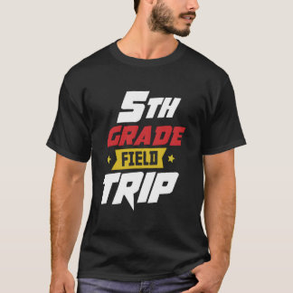T-shirt Voyage scolaire de 5e année pour l'équipe pédagogi