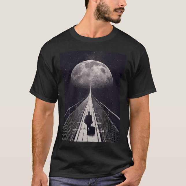 T-shirt Voyage Spatial (Devant)
