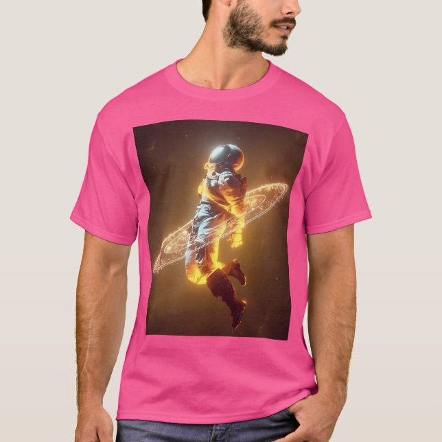 T-shirt Voyage spatial (Devant)