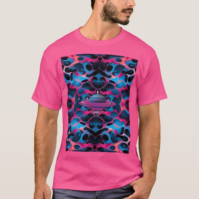 T-shirt Voyage spatial (Devant)