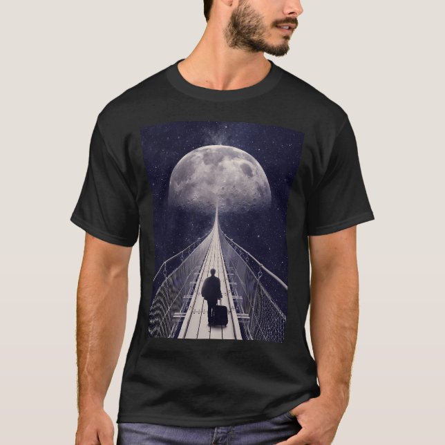 T-shirt Voyage Spatial II (Devant)