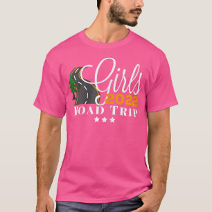 T-shirt Voyage sur la route des femmes filles 2022