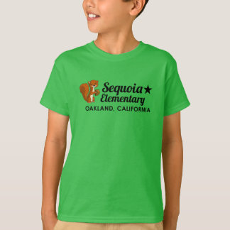 T-shirt Voyage sur le terrain Séquoia verte Enfants T