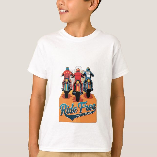 T-shirt Voyage sur route (Devant)
