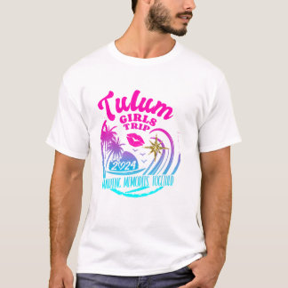 T-shirt Voyage Tulum 2024 Beach Womens