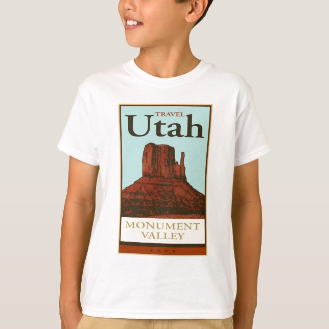 T-shirt Voyage Utah (Devant)