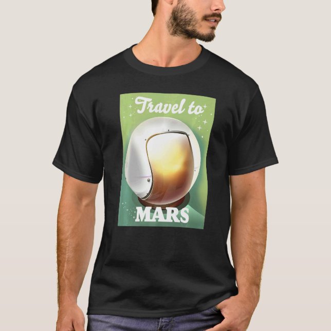 T-shirt Voyage vers Mars (Devant)