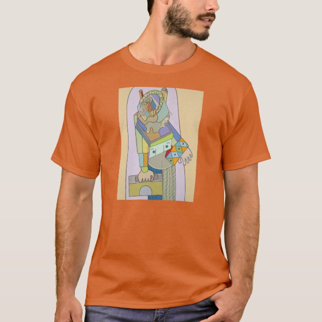 T-shirt "Voyageant sur" par Ruchell Alexandre (Devant)