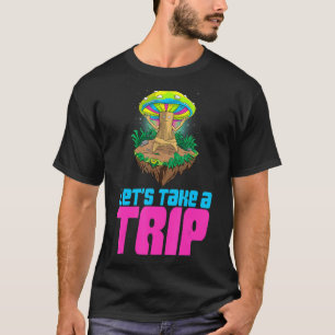 T-shirt Voyageons les femmes Magique Psilocybin champignon