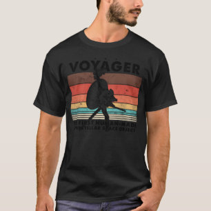 T-shirt Voyager 1977 Retro Space Probe Mission