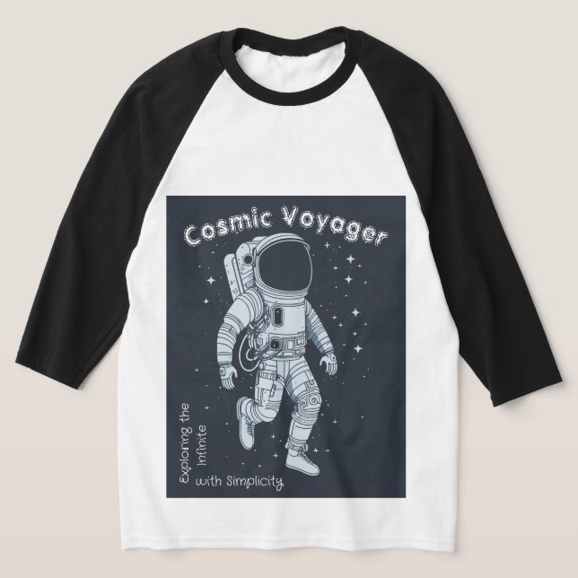 T-shirt Voyager cosmique (Poser)