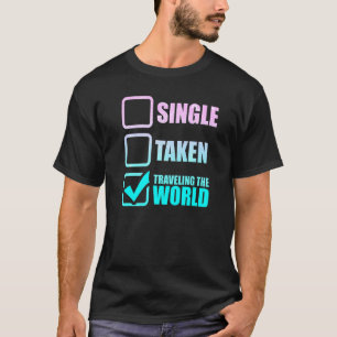 T-shirt Voyager Dans Le Monde De L'Intendance De L'Aviatio