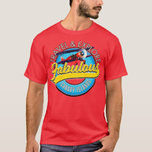 T-shirt Voyager Explorez les Îles Canaries fabuleuses