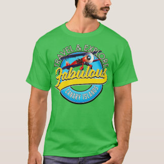 T-shirt Voyager Explorez les Îles Canaries fabuleuses