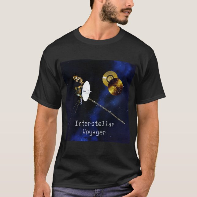 T-shirt Voyager interstellaire (Devant)