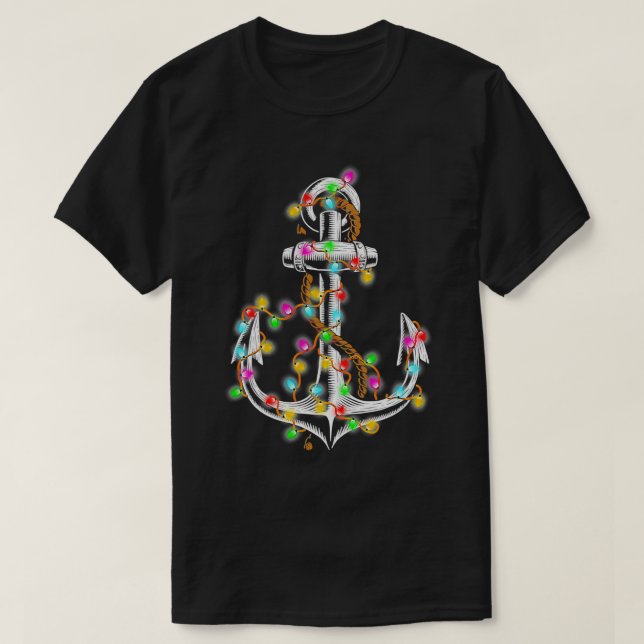 T-shirt Voyages de Noël Voilier 2 (Design devant)