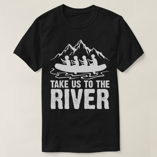 T-shirt Voyages en rivière Rafting Tour Sports nautiques A (Design devant)