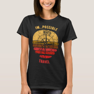 T-shirt voyages excursions expéditions impossible vie sui