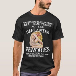T-shirt Voyages Mémoires Meurtres Machine à Temps