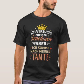 T-shirt Voyages viennent après tante pour neveu ou nièce