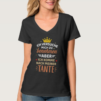 T-shirt Voyages viennent après tante pour neveu ou nièce