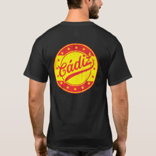 T-shirt Voyageur mondial - Cadix, Espagne