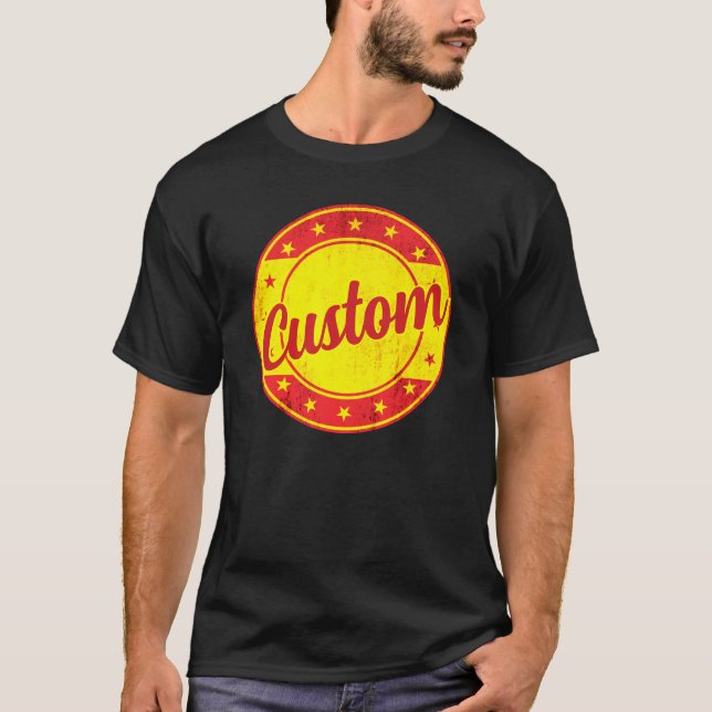 T-shirt Voyageur mondial -<Custom Text>, Espagne (Devant)