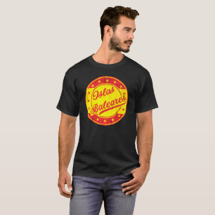 T-shirt Voyageur mondial - Espagne - Îles Baléares