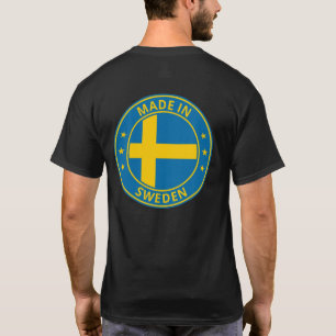 T-shirt Voyageur Mondial - Fabriqué En Sverige Suède (Mo