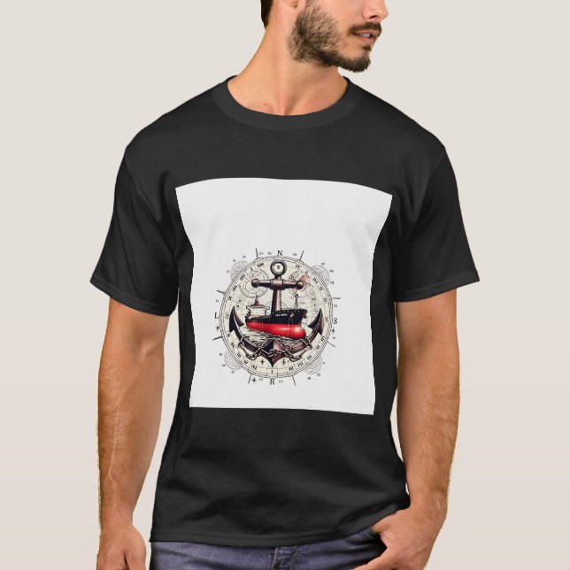 T-shirt Voyageur nautique (Devant)