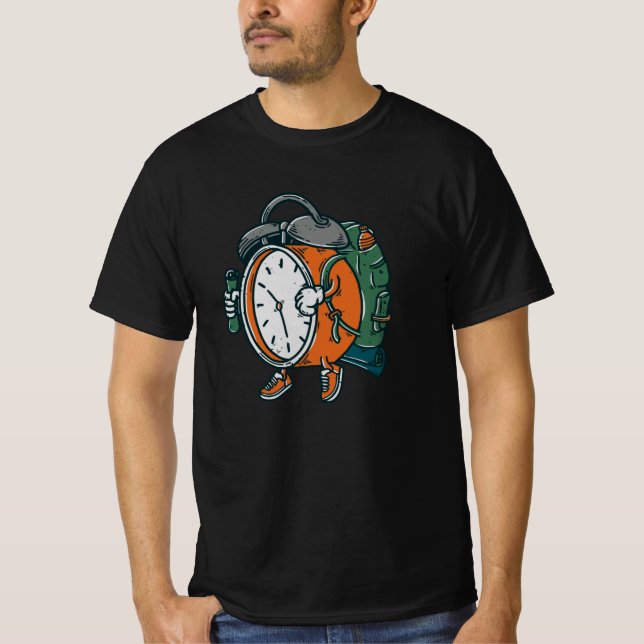T-shirt Voyageur Temporel (Devant)