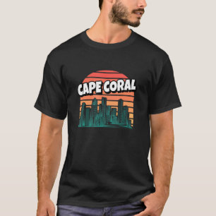 T-shirt Voyageur Voyageant Rétro Vintage Cape Coral