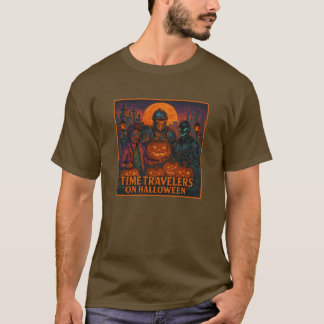 T-shirt Voyageurs Temporels à Halloween