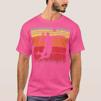 T-shirt Voyagez dans le temps avec le beach volley Retro S