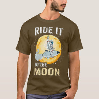 T-shirt Voyagez vers la lune - Drôle Stock Trading Trader