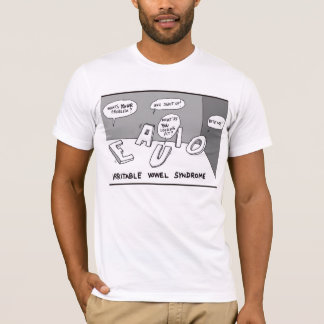 T-shirt Voyelles irritables