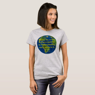 T-shirt Voyez le monde