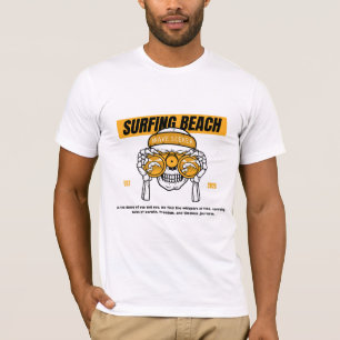 T-shirt Voyez les Vagues, N'ayez Pas Peur des Marées; Été