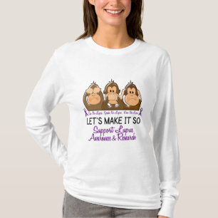 T-shirt Voyez que parler n'entendez aucun lupus 2