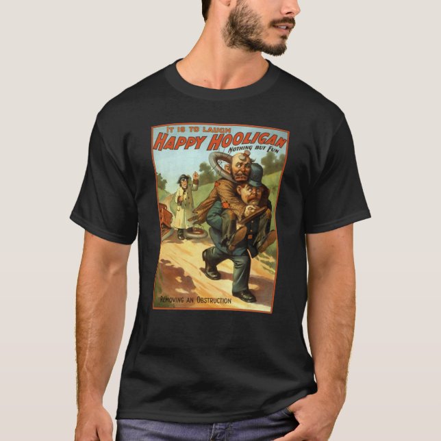 T-shirt Voyou heureux - déboucher (Devant)
