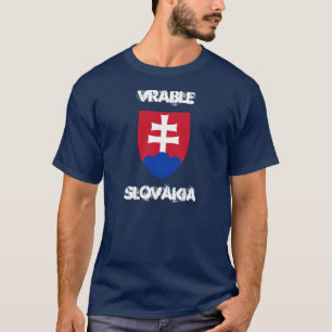 T-shirt Vrable, Slovaquie avec armoiries