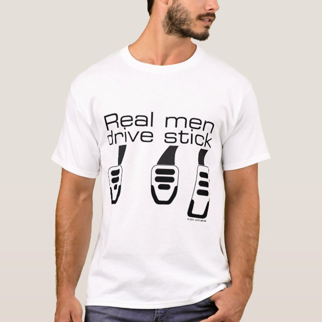 T-shirt Vrai bâton d'entraînement d'hommes (Devant)