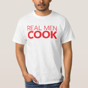 T-shirt Vrai cuisinier d'hommes