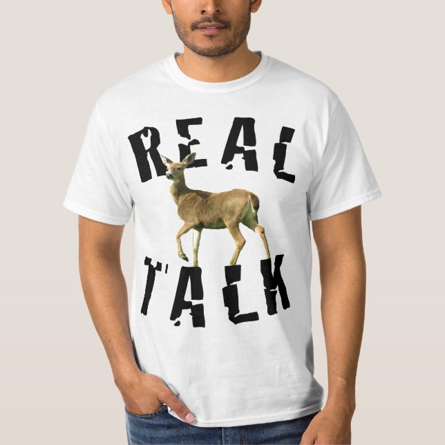 T-shirt Vrai entretien (Devant)